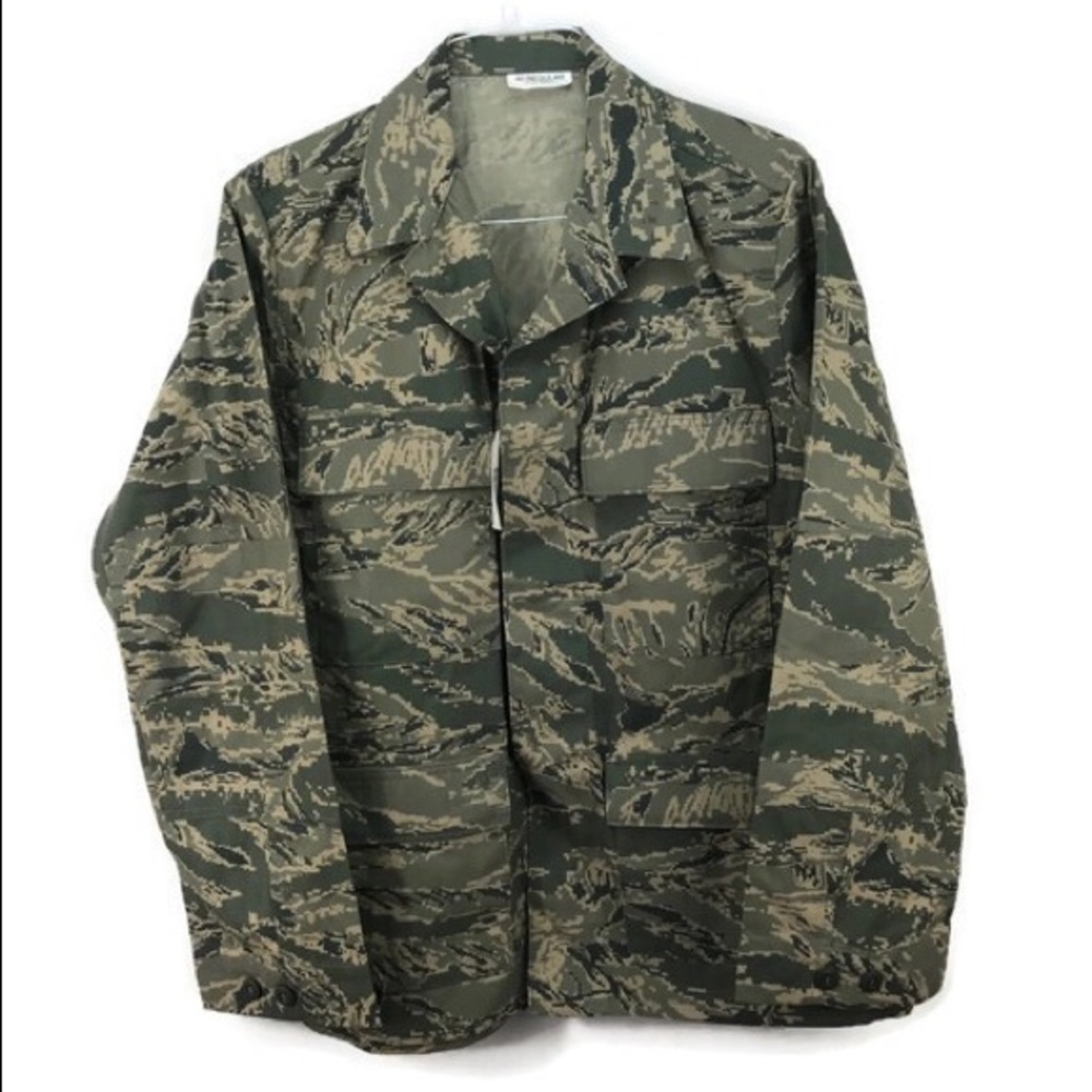 NWT ABU Men’s Utility Air Force Coat Camouflage